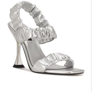 Silver Dress Heel